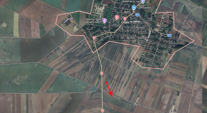 Teren extravilan arabil 8200mp, Clejani, judetul Giurgiu