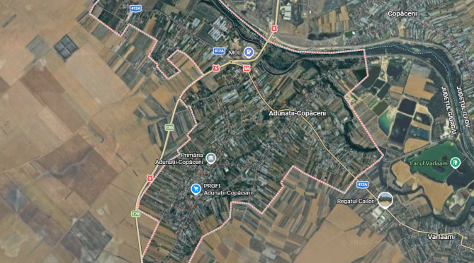 Teren arabil extravilan. comuna Adunatii-Copaceni, judetul Giurgiu-6345475
