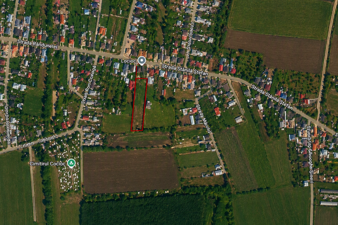 Teren intravilan 757 mp – Periș (Cocioc), județul Ilfov