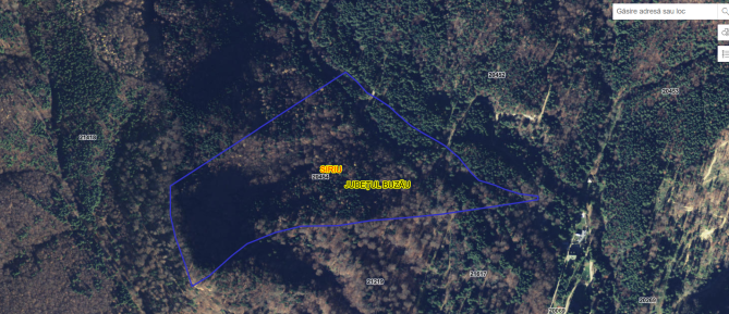 Cota de 1/2 din teren extravilan padure, com. Siriu, jud. Buzau 6241597