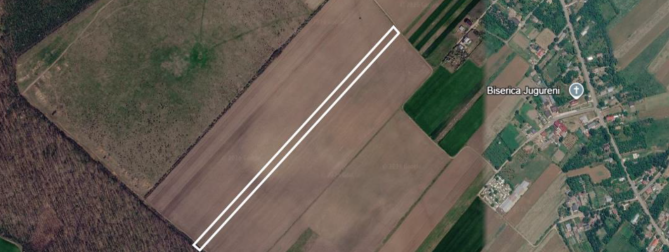 Cota de 5557/20000 din teren agricol extravilan 12.200 mp – Comuna Uliești, județul Dâmbovița