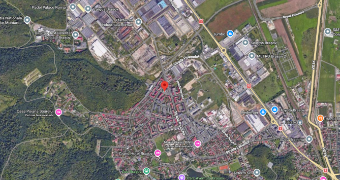 Cota 3/8 din apartament 4 camere si dependinte, strada Prunului, Brasov