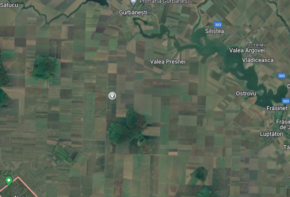 COTA de 1/2 din teren extravilan in suprafata de 3.400 mp, Nana, Calarasi
