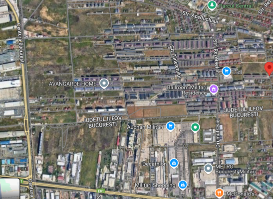 Apartament 1 camera,  Loc. Chiajna, Str SG. ILIE PETRE, Ilfov
