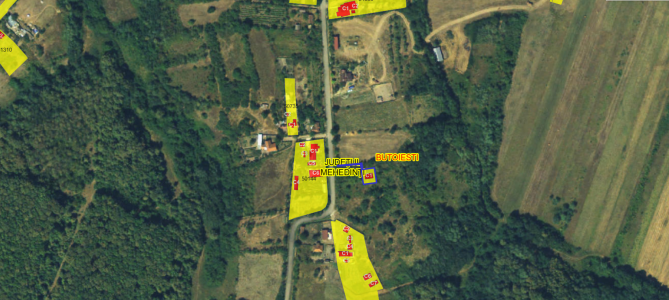 Teren intravilan curti constructii suprafata 250mp in Butoiesti, Jud. Mehedinti