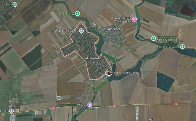 Cota de 1/2 teren agricol, Loc. Belciugatele, Jud. Calarasi