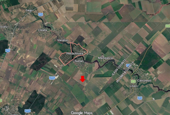 Cota 1/9 din teren agricol extravila, comuna Petrachioaia, judetul Ilfov-6750733