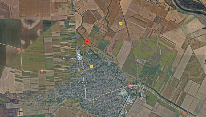 Cota de 1/4 din teren agricol intravilan arabil, 4.000 mp, Chirnogi, jud. Călărași