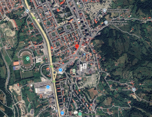 Cota de 3/16 din apartament cu 2 camere in Petrosani, bld. 1 Decembrie 1918, bl. 124, sc. 2, et. 7, jud. Hunedoara
