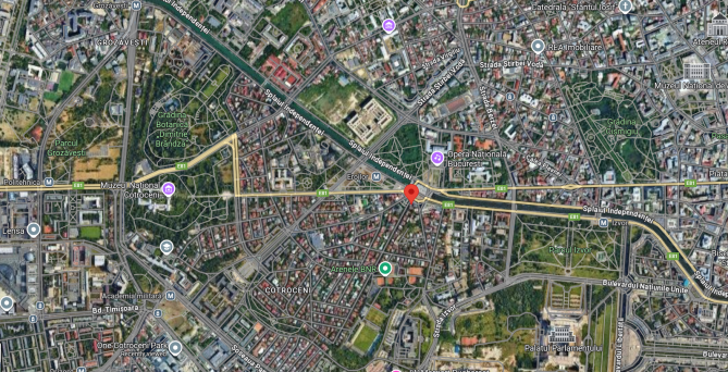 Cota 1/8 din apartament 2 camere si dependinte,etaj 3, strada doctor Joseph Lister, sector 5, Bucuresti