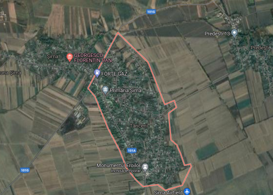 COTA 1/2 Teren agricol extravilan agricol Comuna Sirna, Sat Tariceni