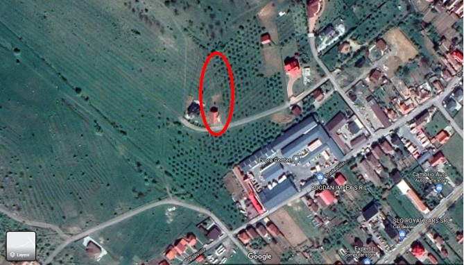 Cota de 1/2 din teren agricol 1119 mp in Reghin, str. Viilor, jud. MS