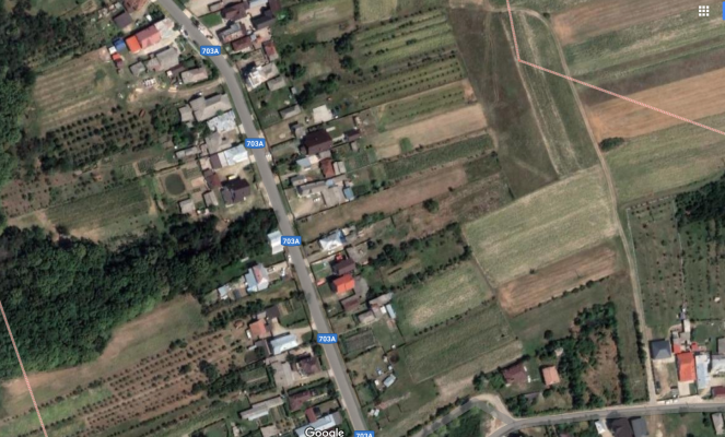 Teren agricol intravilan, Poiana Lacului, sat Paduroiu Din Vale