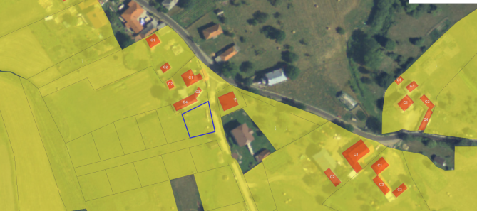 Teren intravilan 452 mp (cota ¾ din ½), Bratca – Sat Damiș, Bihor