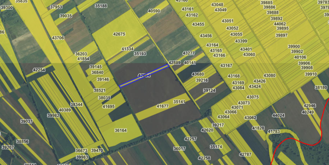 Cota de 4/24 din teren extravilan în Bălești, jud. Gorj – 4490 mp