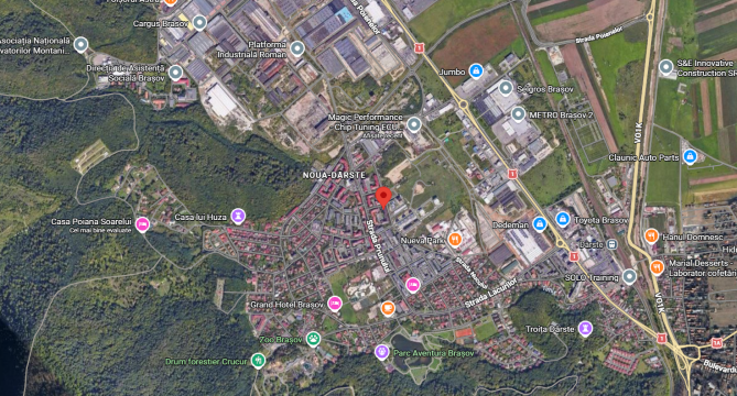 Cota 1/8 din apartament 3 camere si dependinte, str. Nucului, etaj 2, Brasov, judetul Brasov