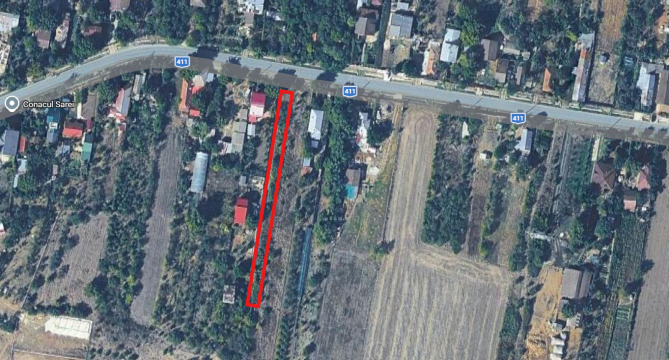 Teren intravilan 834mp, sat Branesti, comuna Calugareni, judetul Giurgiu-6661483