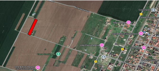 Teren extravilan 5000mp, Costinesti, judetul Constanta