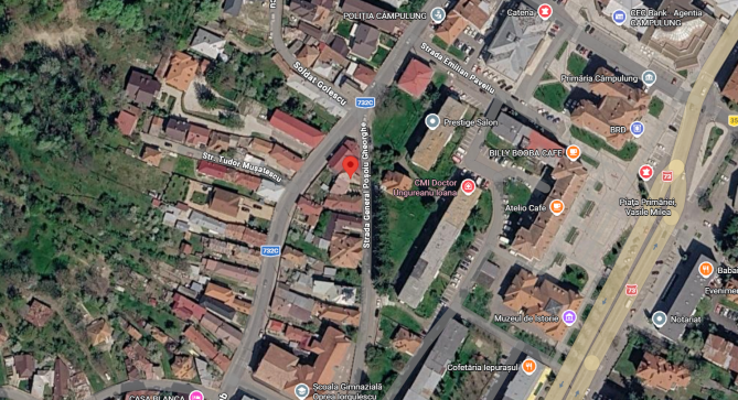 Cota 1/2 din casa si teren, strada General Gheorghe Posoiu, Campulung-Muscel, judetul Arges-6740362