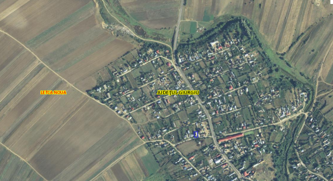 Casa si teren Loc. Letca Noua, sat Milcovățu, str. Scolii,  jud. Giurgiu