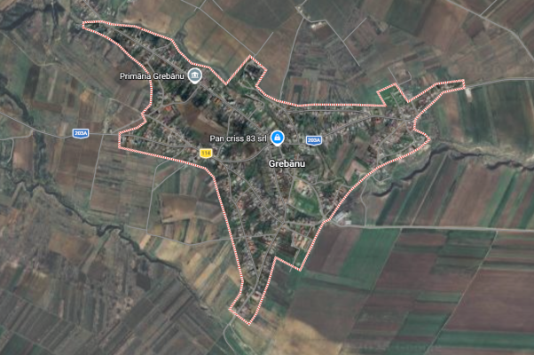 Teren extravilan Grebănu, Buzau – 2.500 mp (cotă 1/5)