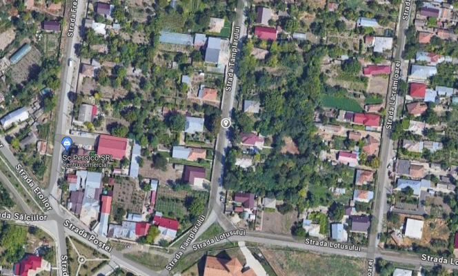 Cota de 1/2 din casa si teren, Dragalina, str. Tamplarului