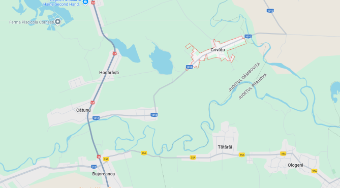 Teren partial intravilan sat Crivatu, com. Cornesti, jud. Dambovita 5530295