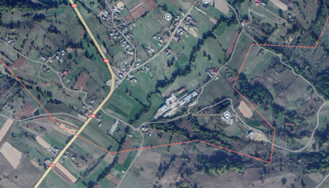 Teren + sediu administrativ si hala productie in Berinta, jud. Maramures