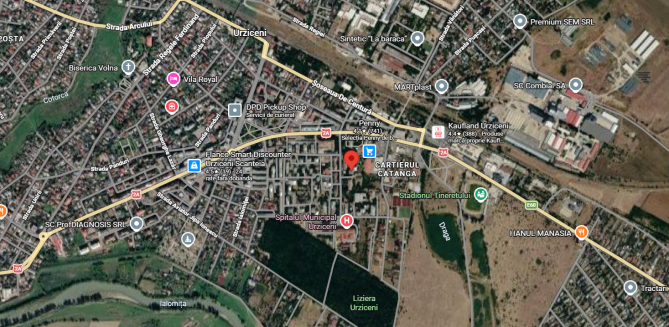 Cota 1/2 din apartament 2 camere si dependinte situat in str. Alexandru Ioan Cuza, Parter, Urziceni, jud. Ialomita