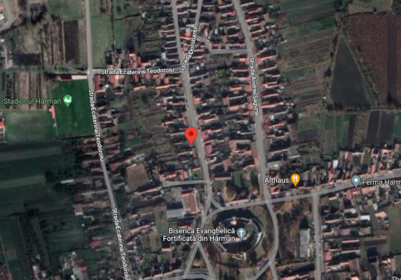 Casa si teren,Harman, Str. Dorobanti