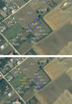 COTA DE 1/2 din teren intravilan Dascălu (IL) – 1.000 mp