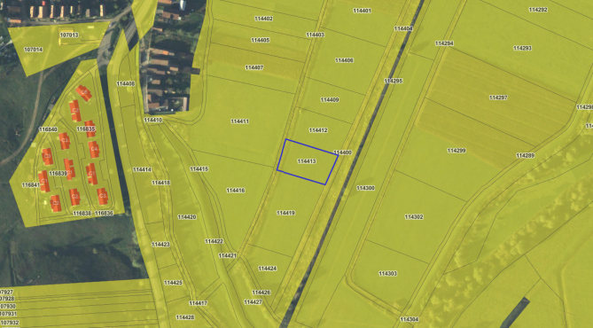 Cota de 20/240 din teren extravilan 10000 mp in Nocrich, Jud. Sibiu