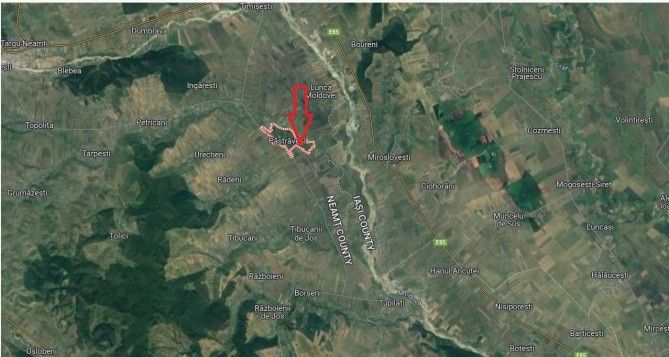 Teren agricol intravilan Loc.Pastraveni, Com Pastraveni, Jud.Neamt