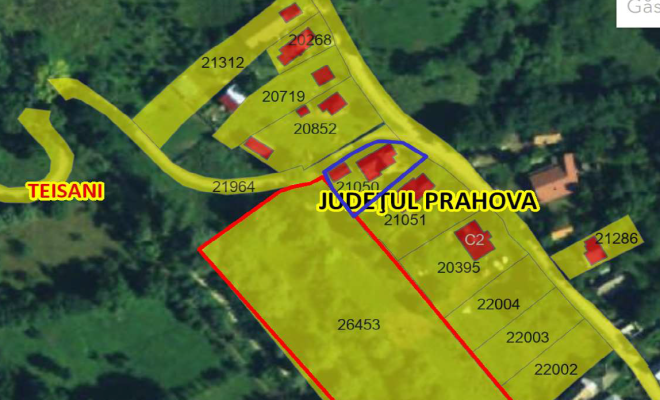 Casa  D+P+M, anexa si teren Teisani , sat Valea Stalpului, Jud. Prahova