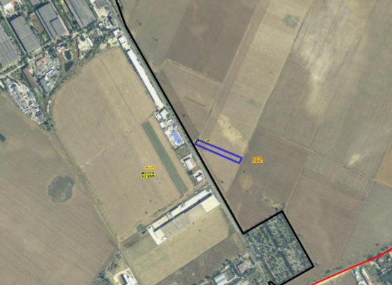 Cota de 1/20 din teren agricol, 10.364 mp, Popesti Leordeni, Ilfov
