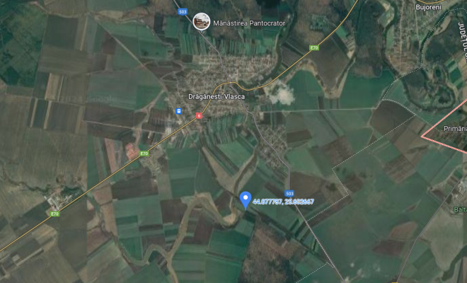 teren extravilan arabil, com.Poiana Lacului