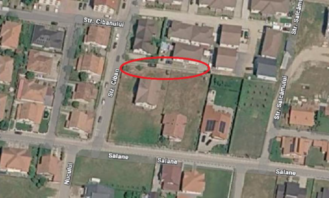Cotă 1/2 teren intravilan cu destinație drum de acces, Sebeș, str. Ciban, județul Alba