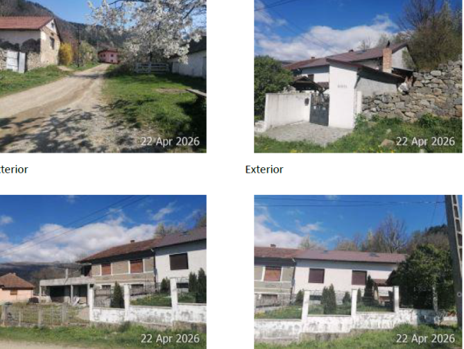 Casă de locuit D+P cu anexe și teren, Bogâltin – Comuna Cornereva, jud. Caraș-Severin