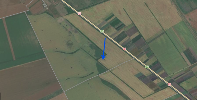 Teren extravilan arabil 3200mp, Peretu, judetul Teleorman