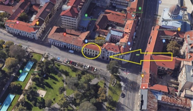 Spatiu comercial situat in Piata 1 Decembrie nr.1, municipiul Oradea