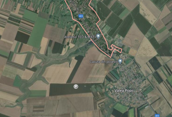 Cota de 1/2 din lot de teren extravilan, Radovanu, jud. Calarasi