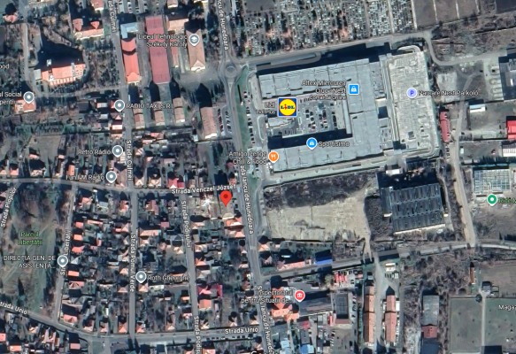 Cota de 3/16 din Apartament cu 1 cameră și teren – Miercurea Ciuc, Str. Iancu de Hunedoara, Nr. 29, jud. Harghita