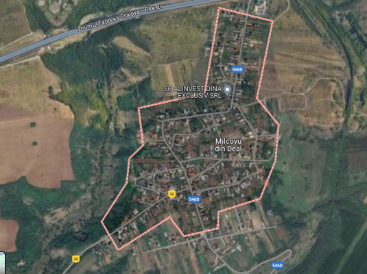 Casa tip parter si teren, Str. str Principala,Com. Milcov, Sat Milcovu din Deal, jud. Olt