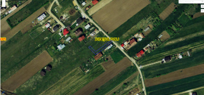 Cota de 1/2 din teren in suprafata de 383 mp, str. Primaverii, Comuna Ghercești, jud.Dolj