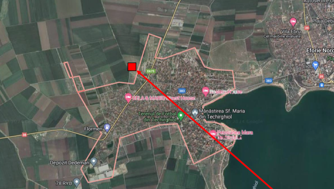Teren extravilan Techirghiol, jud. Constanta