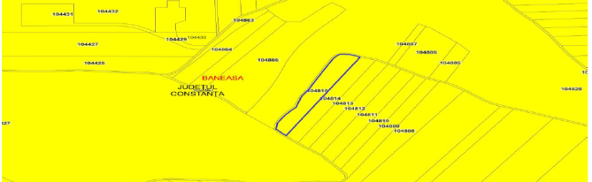 Cota de 1/15 din teren agricol extravilan, com. Baneasa, jud. Constanta 5888493