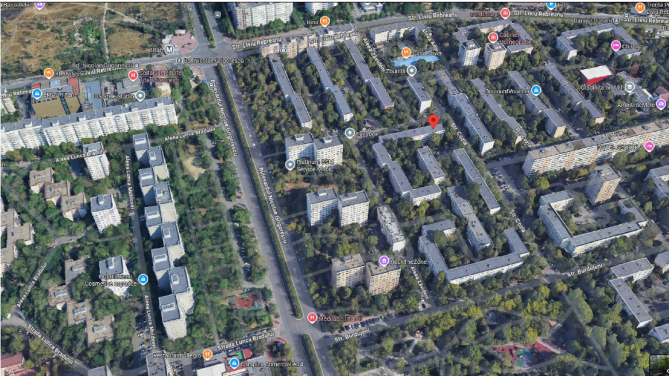 Cota de 1/2 din apartament 3 camere București (Titan), Aleea Zăvideni