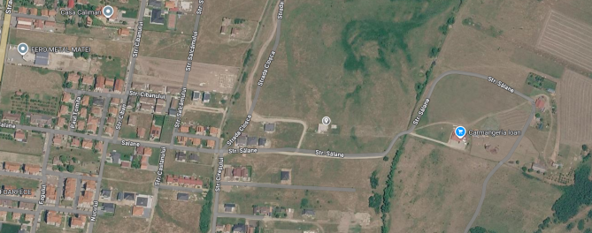 Cota de 1/2 din teren intravilan 2000 mp si casa "la rosu" in Sebeș, Strada Sălane, județul Alba