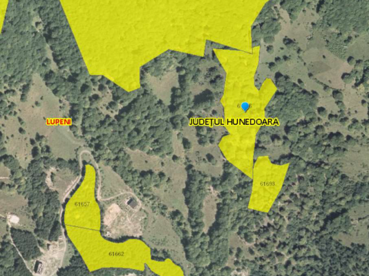 Teren extravilan 30700 mp in Lupeni, T16, P 201/5