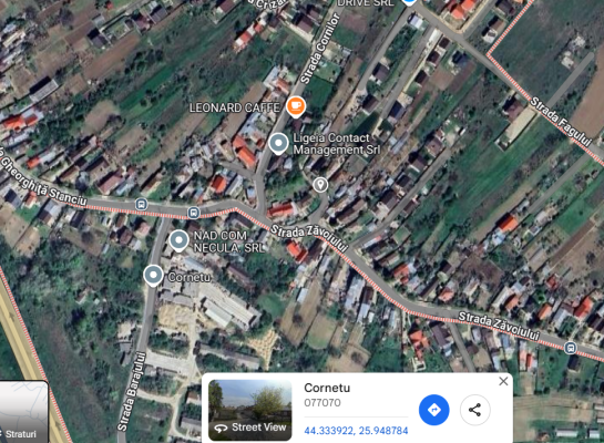 Casa si teren, Cornetu, Ilfov